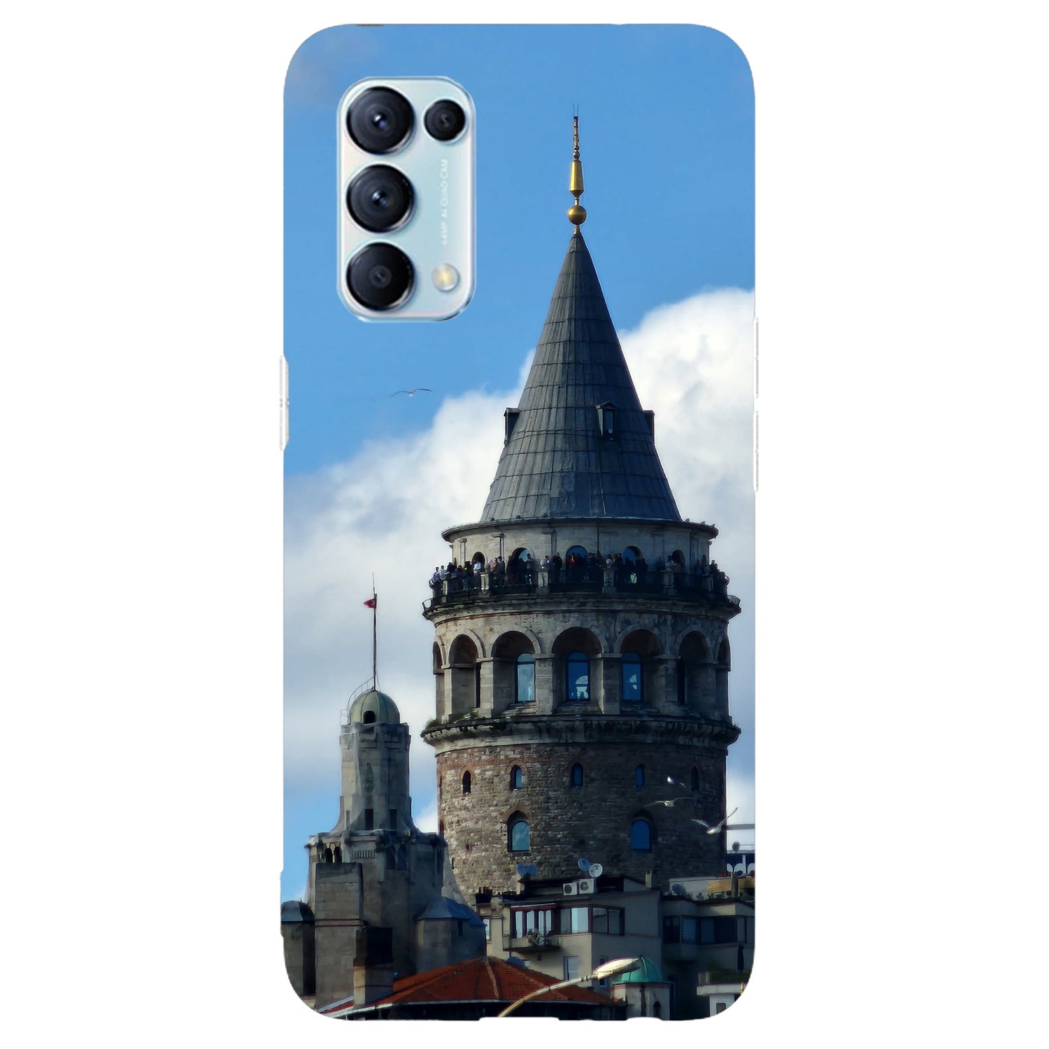 Husa Compatibila Cu Oppo Find X5 Pro Model Galata Tower Silicon Tpu Viceversa Emagro 1463