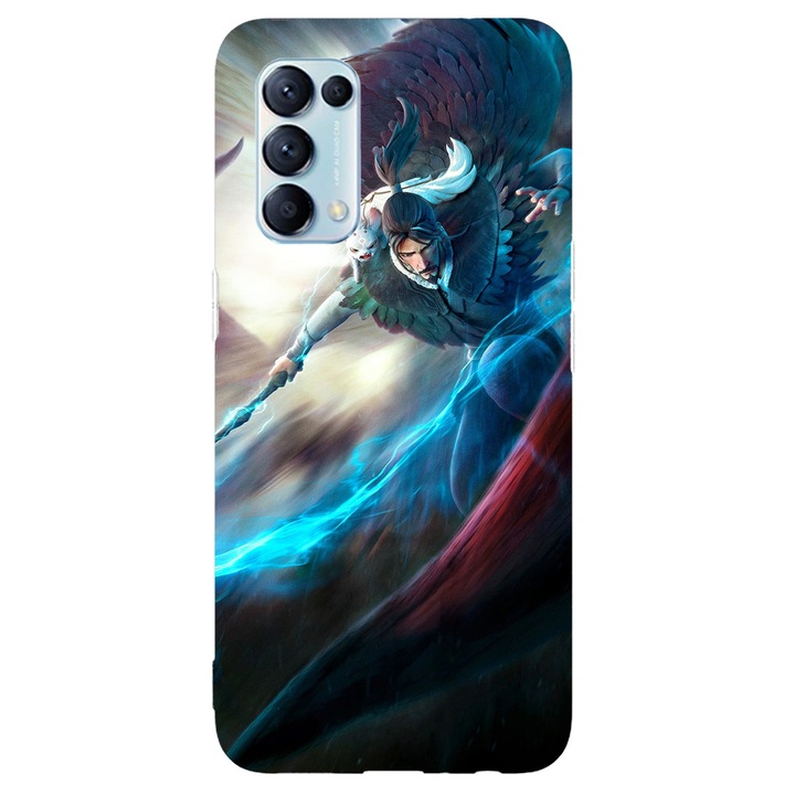 Капак, съвместим с Oppo Find X3 Pro модел Jiang Ziya, силикон, TPU, обратното