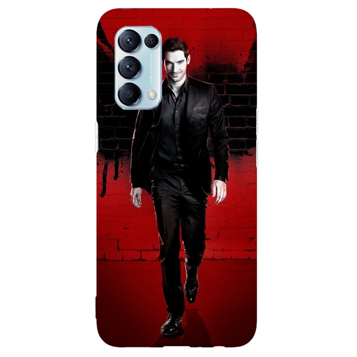 Капак, съвместим с Oppo Reno 5 4G модел Lucifer, Silicon, TPU, Viceversa