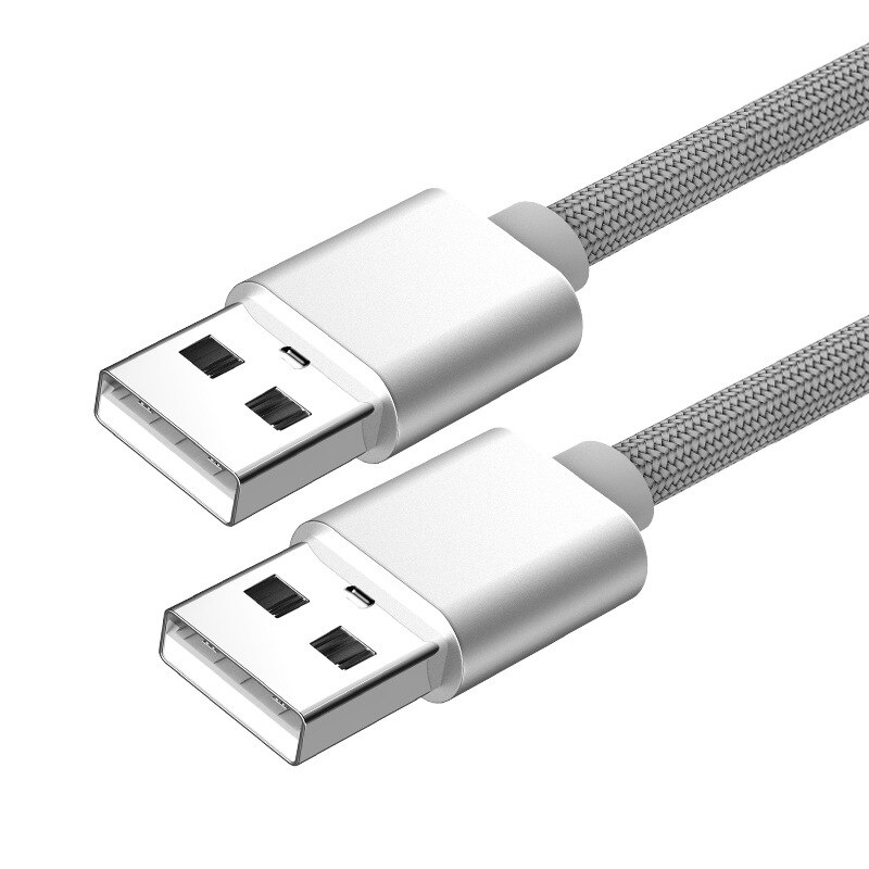USB кабел, Vaxiuja®, USB 2.0 тип A мъжки към тип A мъжки, 200M/S, 1 m ...