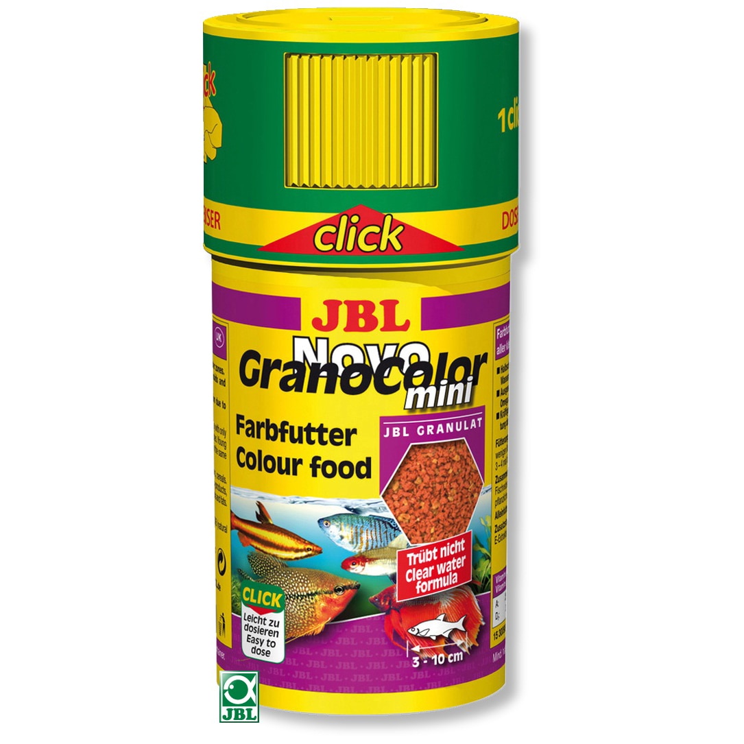 Hrana pentru pesti JBL NovoGranoColor mini Click, 100 ml