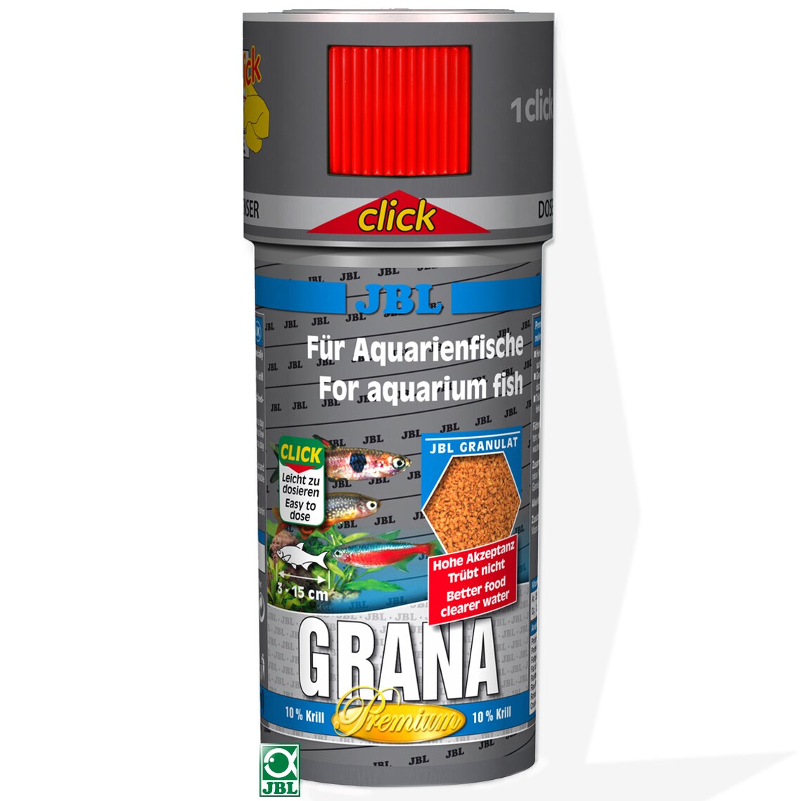 Hrana pentru pesti JBL Grana Click, 250 ml