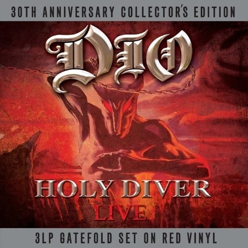 Dio-Holy Diver Live (Limited Edition, Red Vinyl) (180g Audiophile Pressing)-3LP