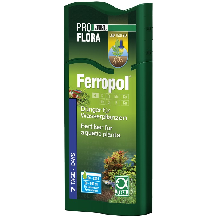 Fertilizator pentru plante JBL Ferropol, 250 ml