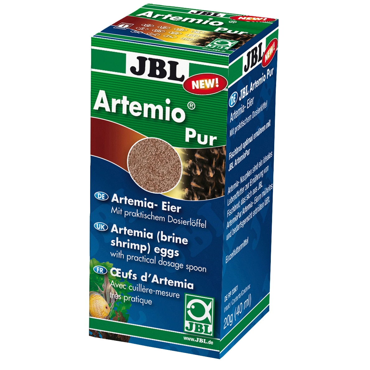 Hrana pentru pesti JBL ArtemioPur, 40 ml