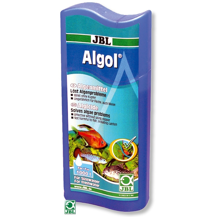 Solutie acvariu JBL Algol, 250 ml