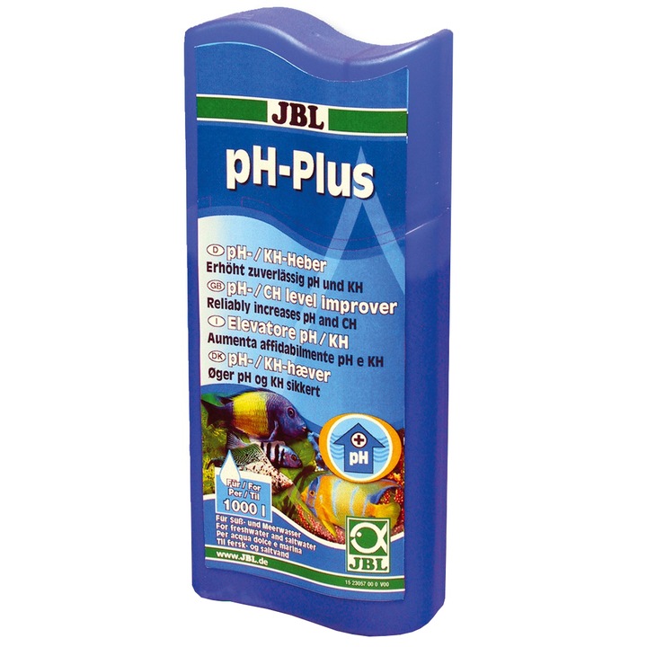 Solutie acvariu JBL pH-Plus, 250 ml