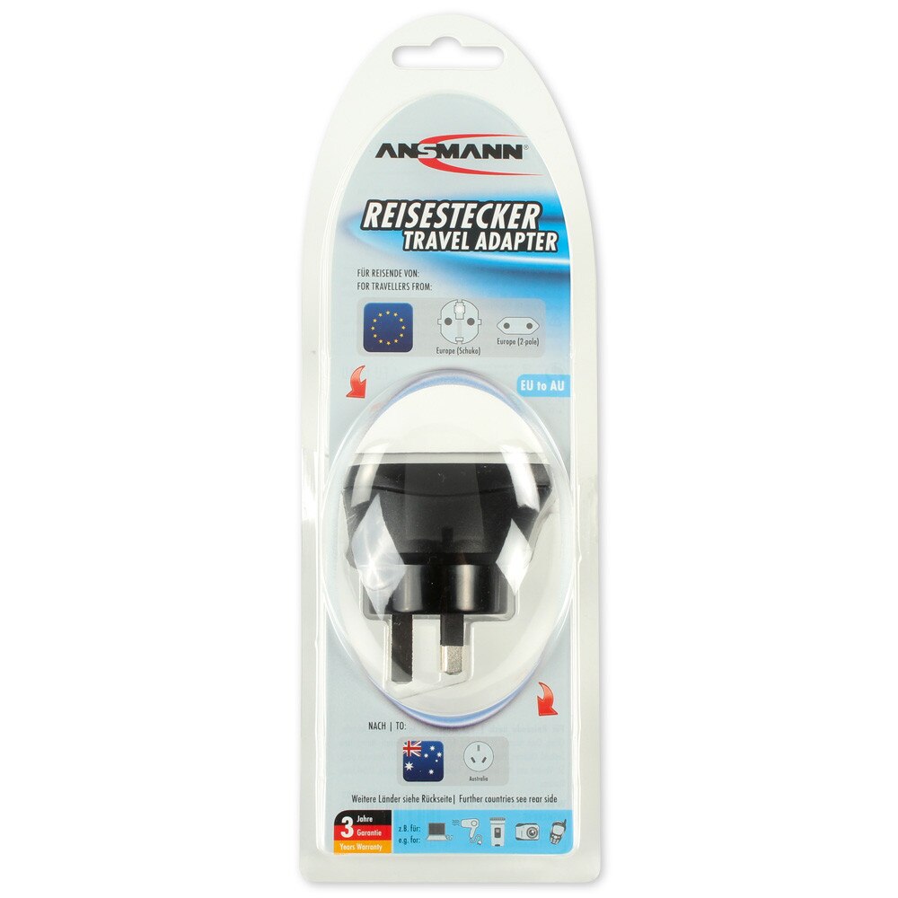 Adaptor priza Ansmann Europa pentru AU