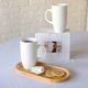 Set 4 Cani Cafea Ceai WILMAX, Cana Portelan Alba Pura Premium, 630 ml, Design Elegant Modern Minimalist, Calitate Superioara, Rezistenta Spalare Masina, Pentru Bucatarie si Ocazii Speciale