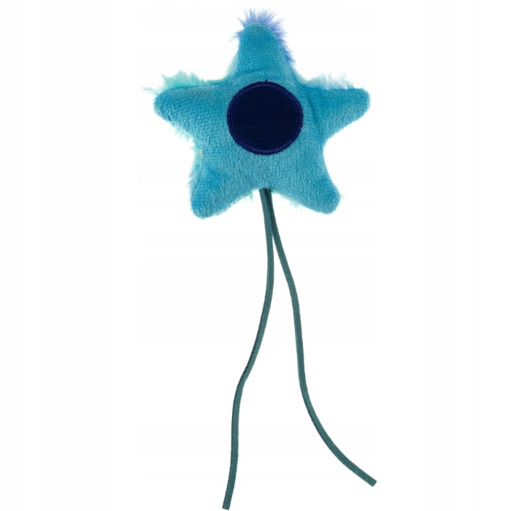 Jucarie interactiva pentru pisici, Holista, Poliuretan, Albastru