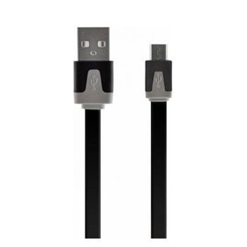 Cablu de date Blautel, MicroUSB, 1m, Negru / Alb Cablu de date Blautel, MicroUSB, 1m, Negru / Alb