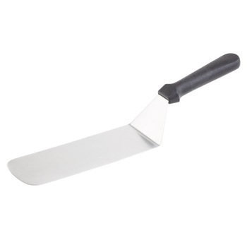 Spatula lata inox 37 cm. Dimensiuni lama: 20 x 7 cm. Spatula lata inox 37 cm. Dimensiuni lama: 20 x 7 cm.