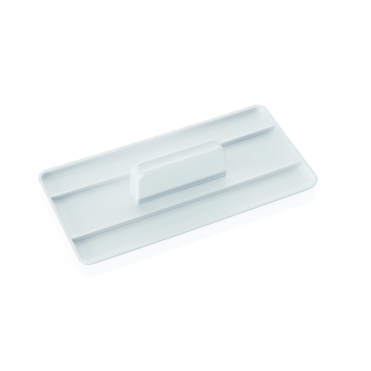 Paleta dretunghiulara nivelare fondant din plastic.