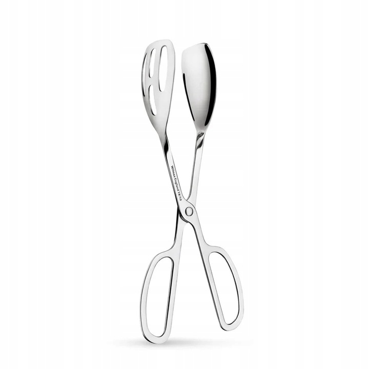 Tálaló fogók, Wilmax England, Rozsdamentes acél, 26 cm, Ezüst
