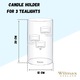 Свещник 20х12 см Wilmax, Стъкло, Прозрачен