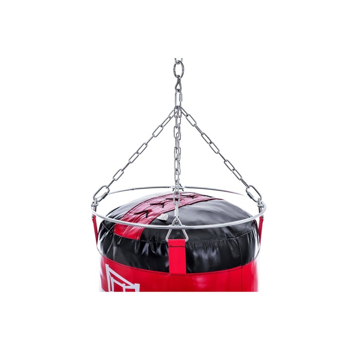 Inel stabilizator pentru un sac de box Ring, Otel, Diametru 35 cm, Argintiu