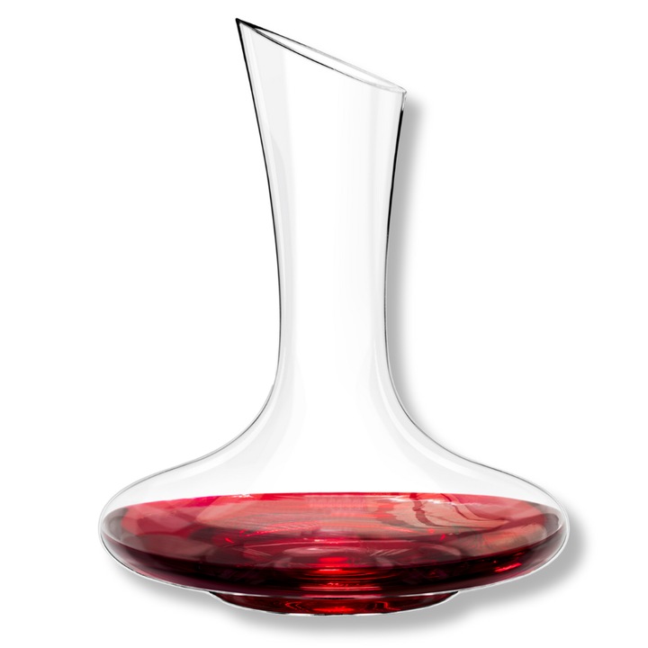 Decantor vin, sticla transparenta, Crystalline, design elegant, 1500 ml, WILMAX ENGLAND