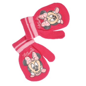 Manusi bebe Minnie Mouse, Fucsia, Universala Manusi bebe Minnie Mouse, Fucsia, Universala