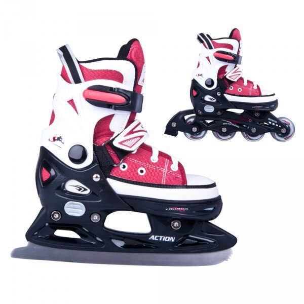 Patine reglabile fete Action Gondo 2in1, XS(29-32)