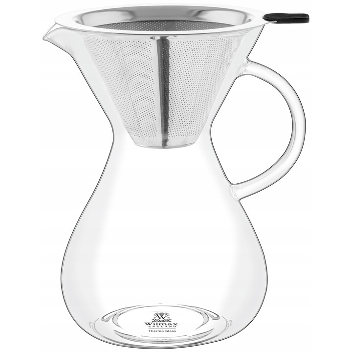 Декантер за кафе Wilmax England, Стъкло, 500 мл, Прозрачен