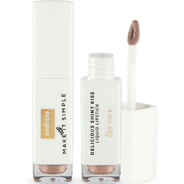 Ruj lichid Andreia professional Delicious Shinny Kiss - G01