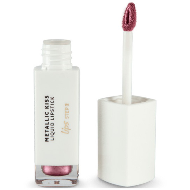 Ruj lichid Andreia professional Metallic Kiss - 03