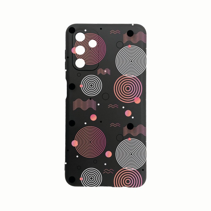 Силиконов калъф Unique за Samsung Galaxy A13 5G, Circle, Black c-B 110