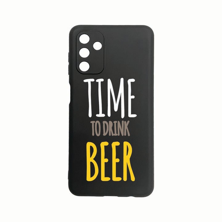 Силиконов калъф Unique за Samsung Galaxy A13 5G, Bear, Black c-B 157