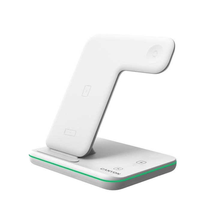 Dock 3in1 QI pentru Apple 15W Alb