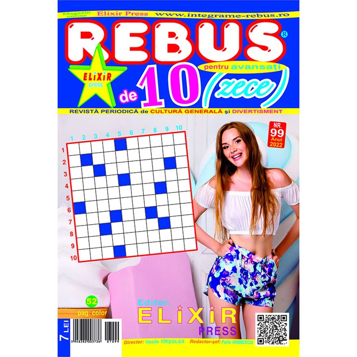 Rebus de 10 (zece) nr 99, 52 pagini