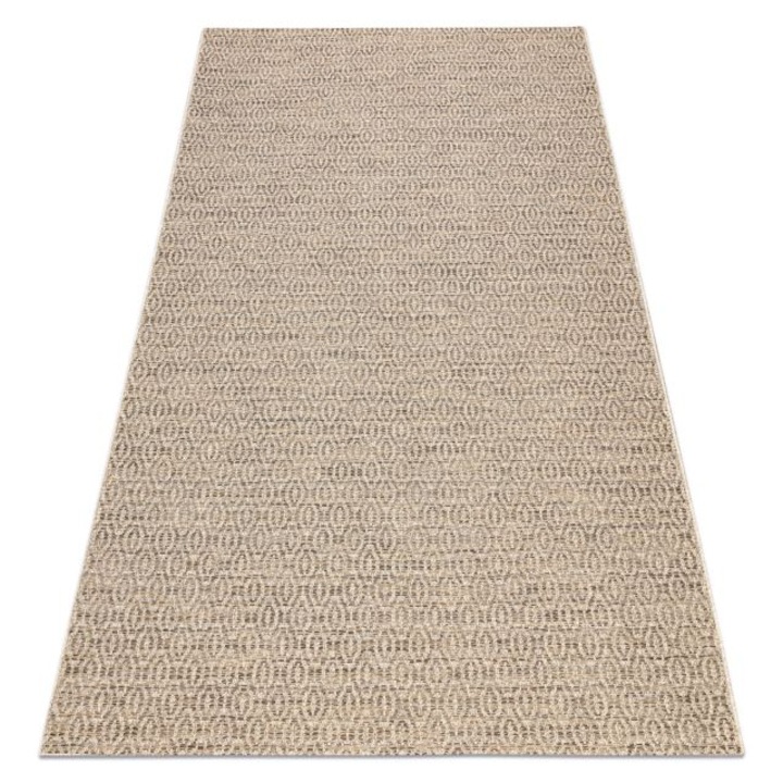 Covor DYWANY ŁUSZCZÓW sisal boho 46208051 fagure de miere bej, 120x170 cm