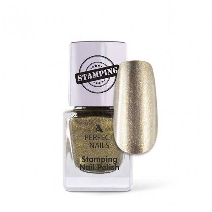 Perfect Nails Nyomdalakk 008 - Arany