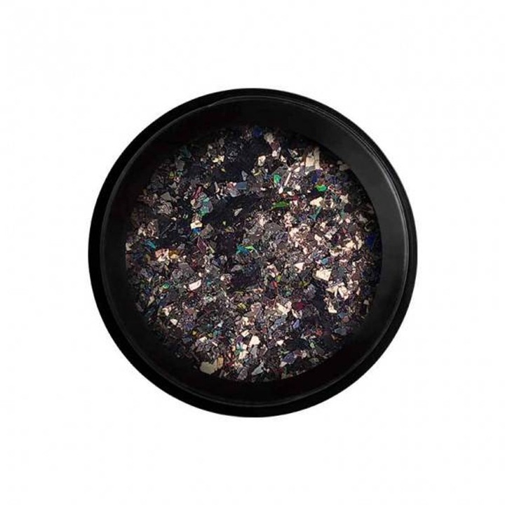 Perfect Nails Wonder Flakes - Fekete