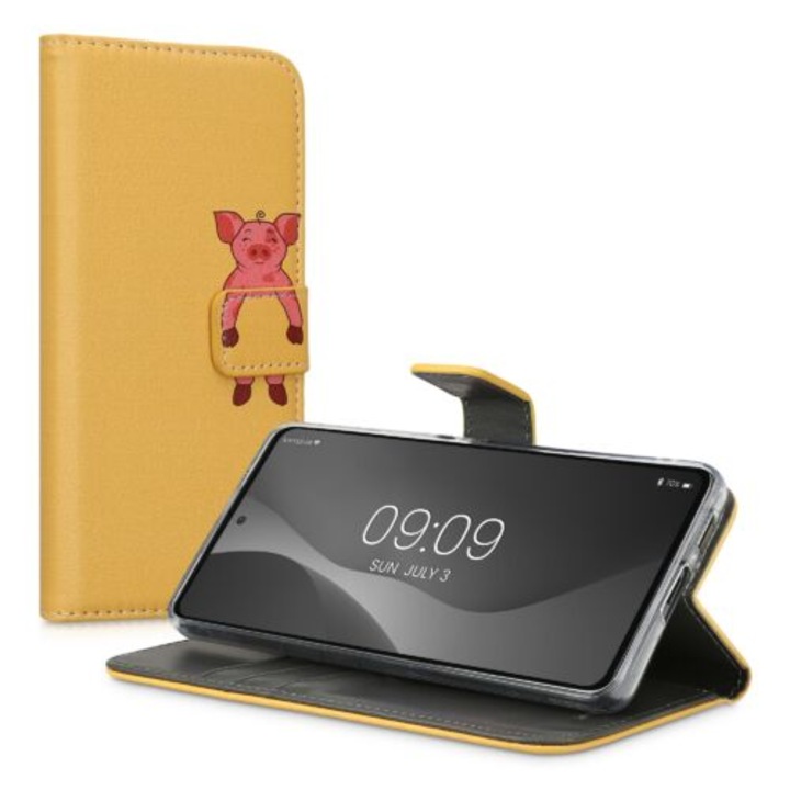 Калъф Kwmobile за Samsung Galaxy A53 5G, Екологична кожа, Многоцветен, 58008.08