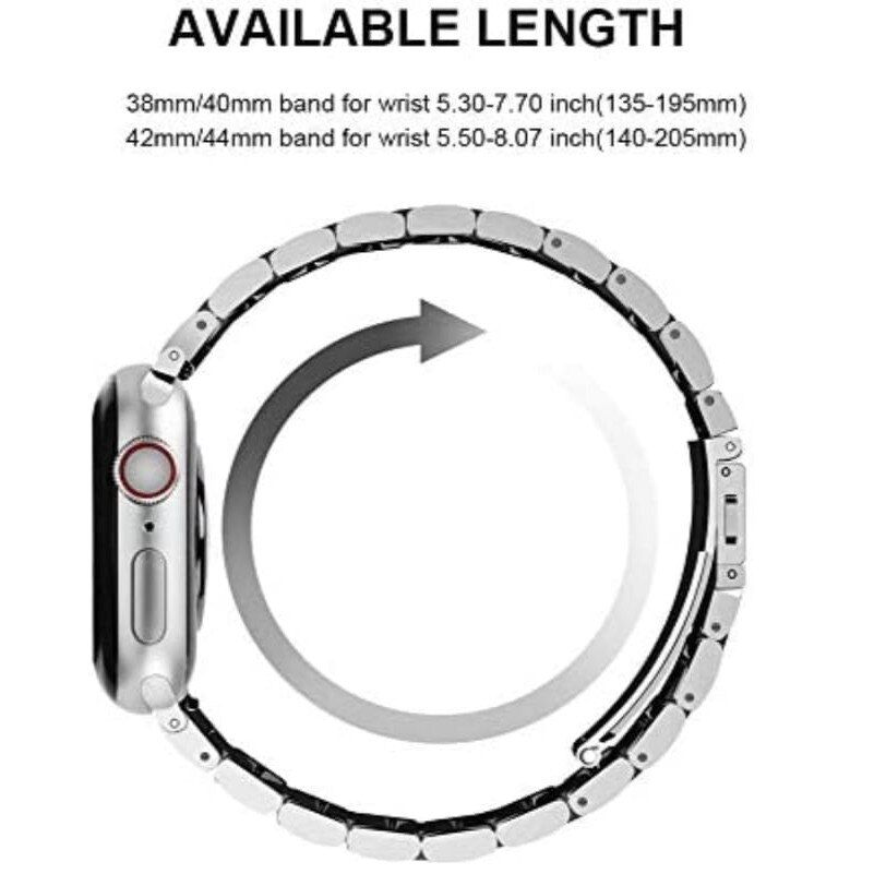 Каишка за смарт часовник, съвместима с Apple Watch 1/2/3/4/5/6/7/SE/8