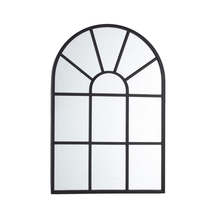 Fali tükör fekete vaskerettel Reflix 58x3x87 cm