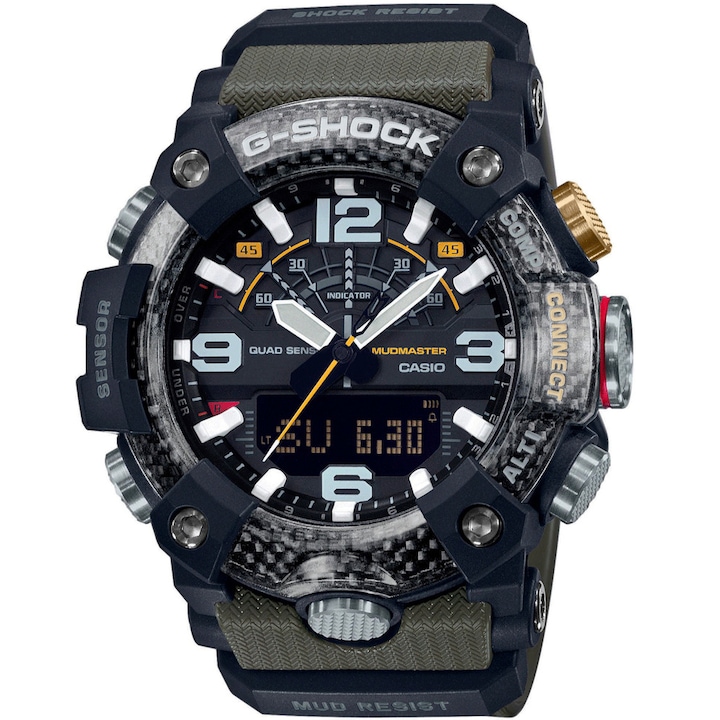 Мъжки часовник Casio G-Shock, Master of G Mudmaster, GG-B100-1A3ER