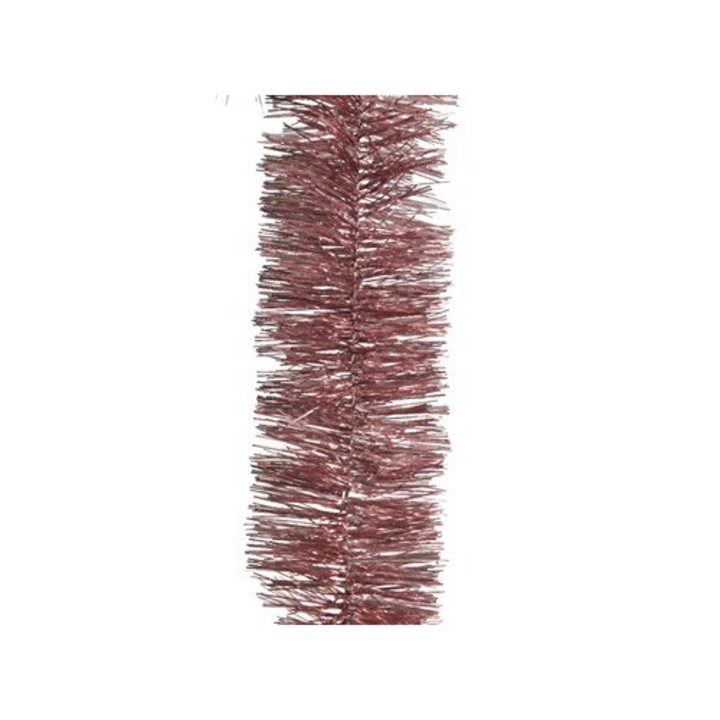 Ghirlanda Craciun Decoris, plastic, 270x7 cm, violet