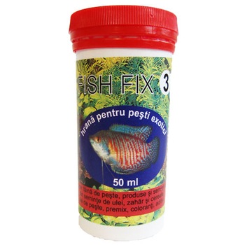 Hrana pentru pesti EXO Fix Fish 3 50ml Hrana pentru pesti EXO Fix Fish 3 50ml