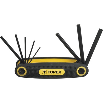 Chei imbus, 1.5-6 mm, Topex , 8 buc/set Chei imbus, 1.5-6 mm, Topex , 8 buc/set