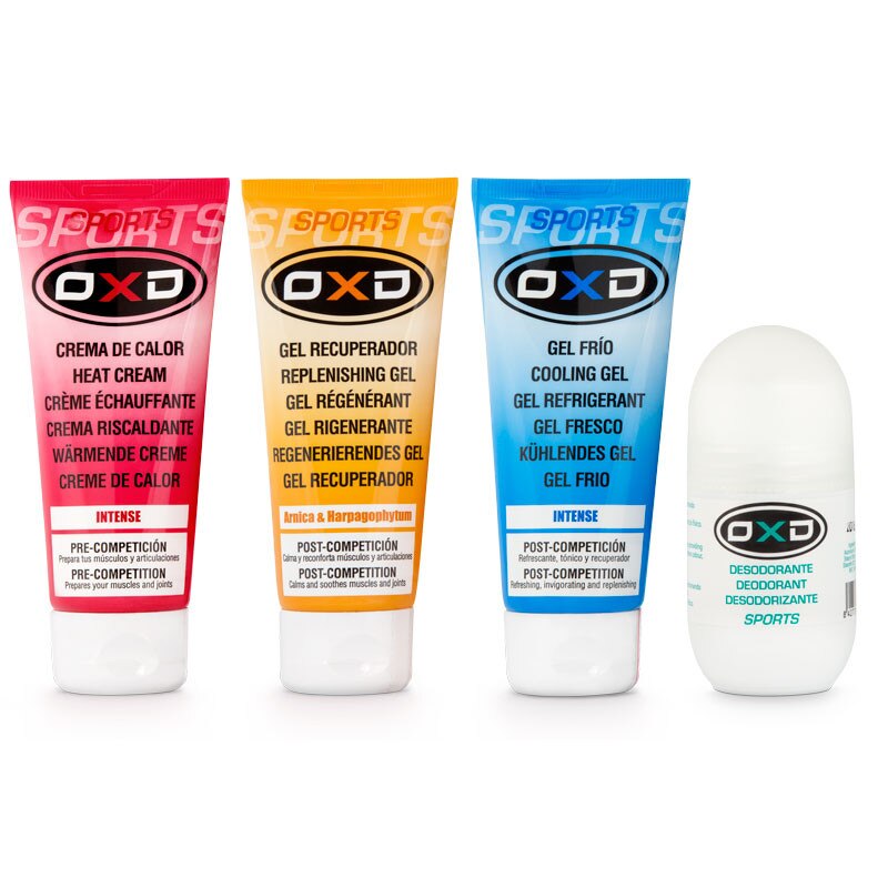 Pachet promotional OXD Sports 3X100ml + 1 gratis
