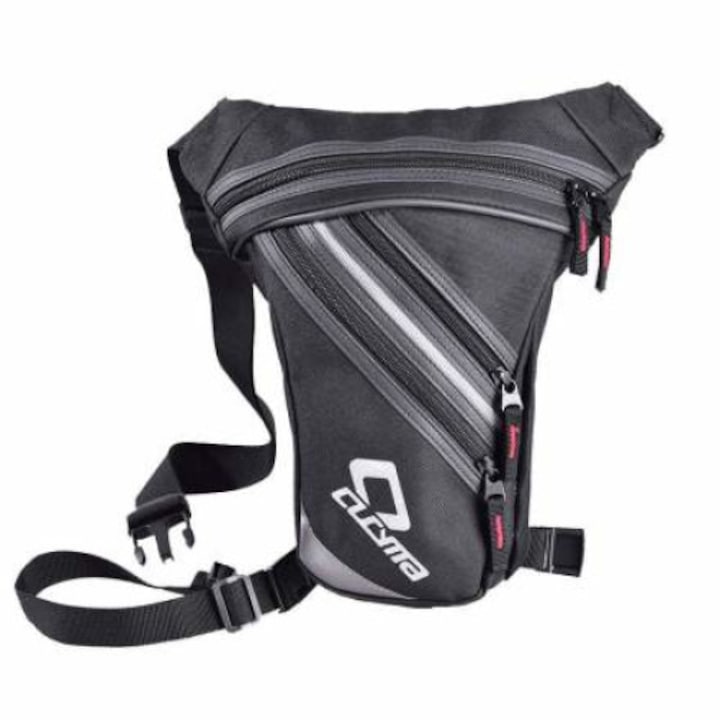 Geanta de picior, Moto, Bicicleta sau ATV, Neagra 3,5L