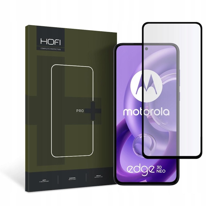 Стъклен протектор HOFI Hybrid Glass Pro+ за Motorola Edge 30 NEO, Black
