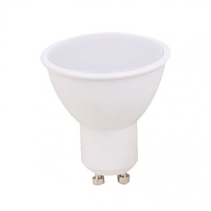 Led лампа Lightex, 7W, 220V, GU10, 4000K, 630lm, Димираща