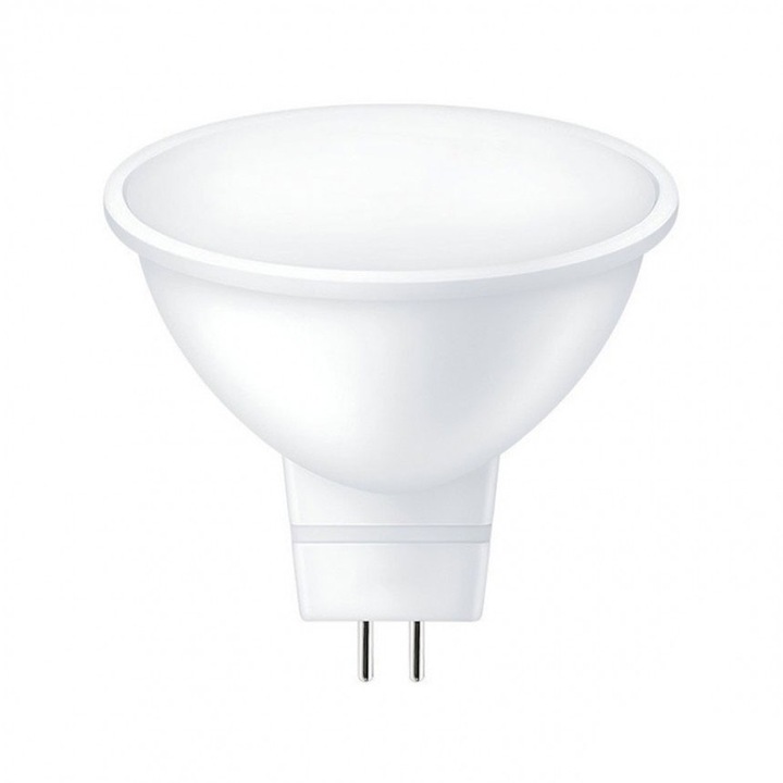 LED лампа Lightex, 5W, 12V, AC/DC, GU5.3, WW, Топла светлина, 400lm