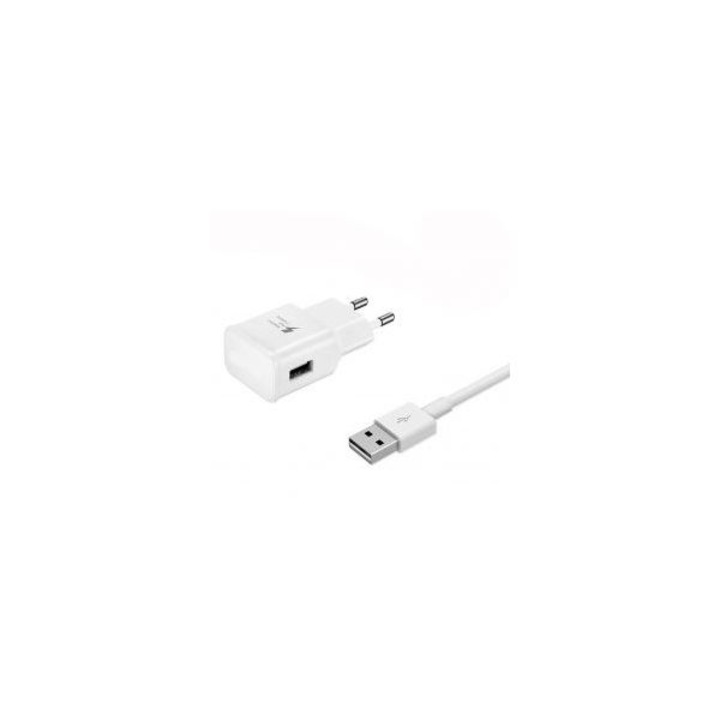 BlackBird hálózati adapter gyorstöltő + Micro USB adatkábel 1m, fehér (BH802 WHITE) (BH802 WHITE)