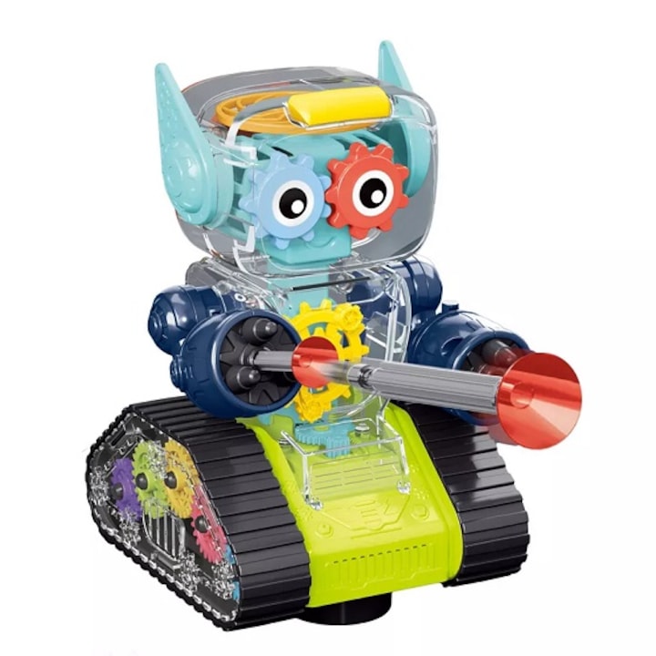 Робот Bambino Музикален, Светещ, със стрелички, многоцветен