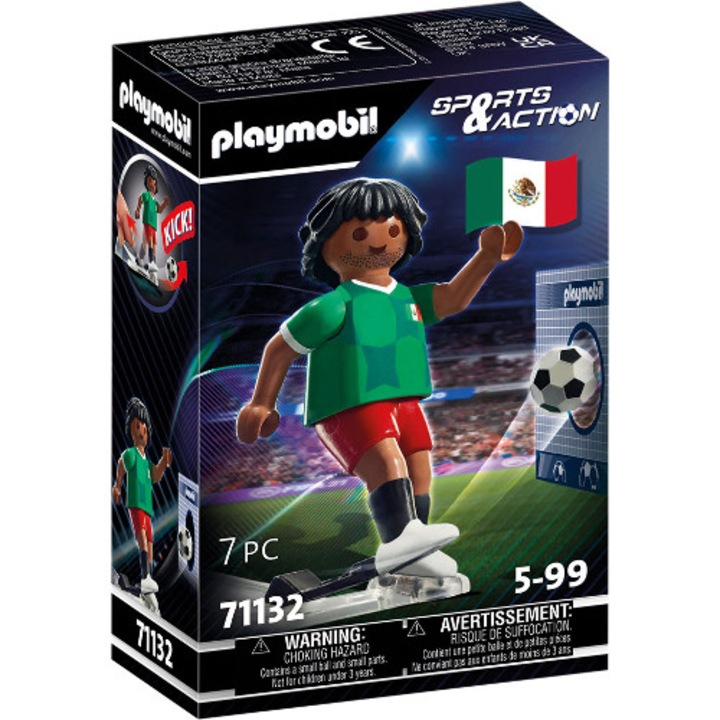 Set de Constructie Playmobil Jucator De Fotbal Mexican