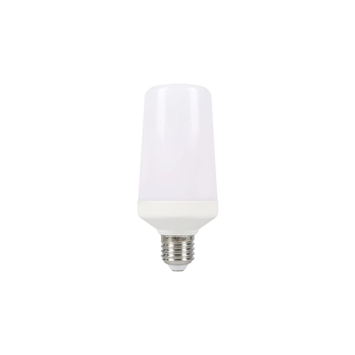 Bec LED decorativ, Lexman, E27, alb cald, 1500K, 3 W, 300 lm, tip flacara, lucios