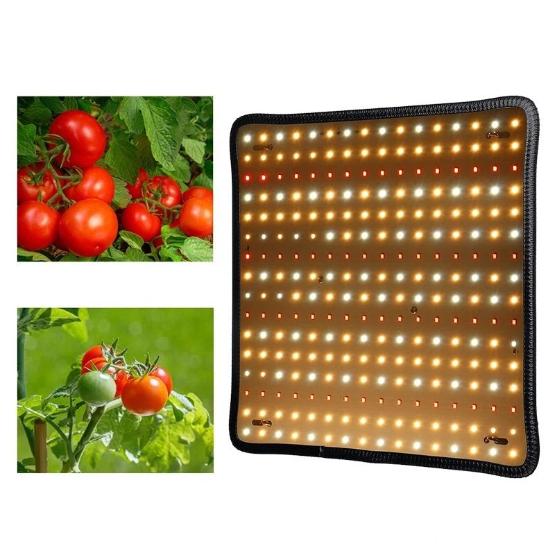 LED лампа за отглеждане на растения, цветя и зеленчуци, 1000W, 30x30x3 ...